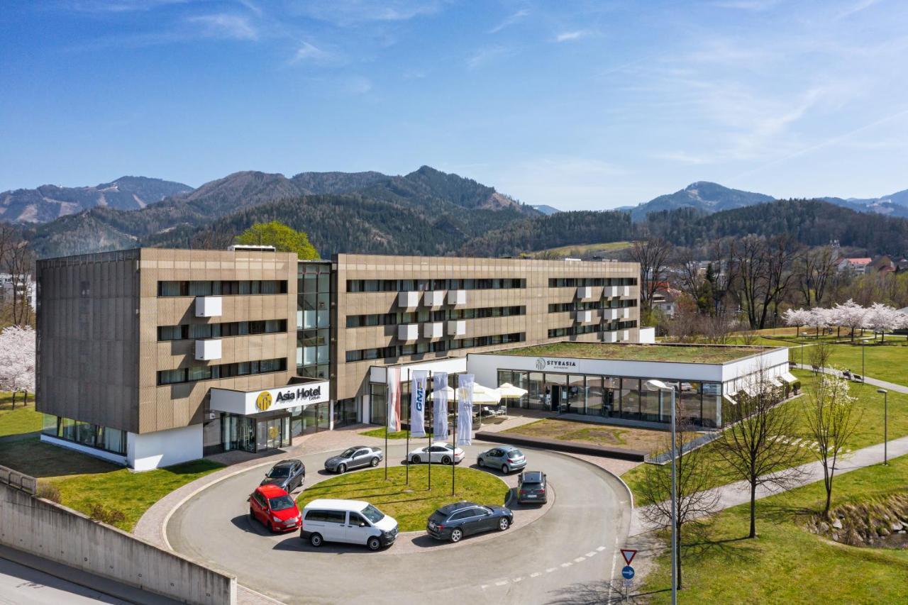 Asia Hotel & Spa Leoben ลีโอเบน ภายนอก รูปภาพ
